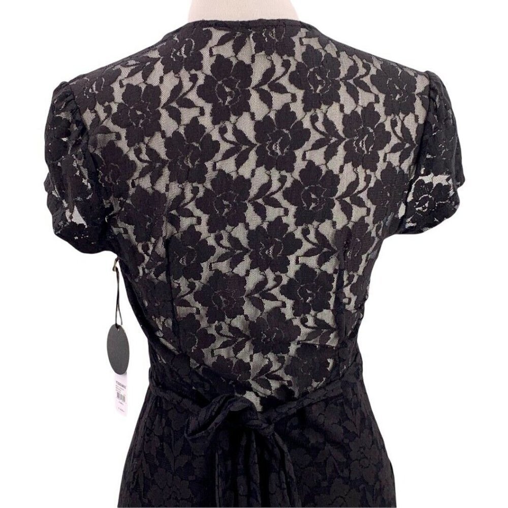 Amuse Society Great Lengths Black Lace Maxi Dress - Picture 6 of 8